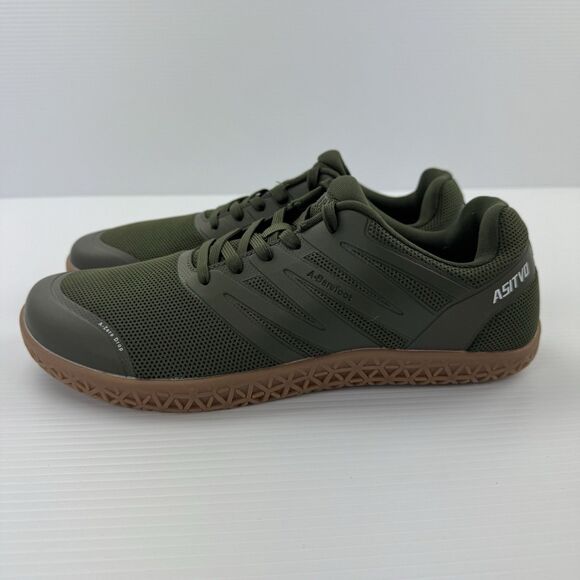 ASITVO Zero Drop Minimalist Barefoot Style Shoes Olive Green US 12 main image 6